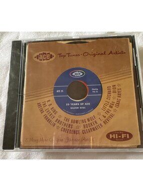 25 Years Of Ace Silver Disc CD - Compilation Of Top Tunes & Original Artists 195